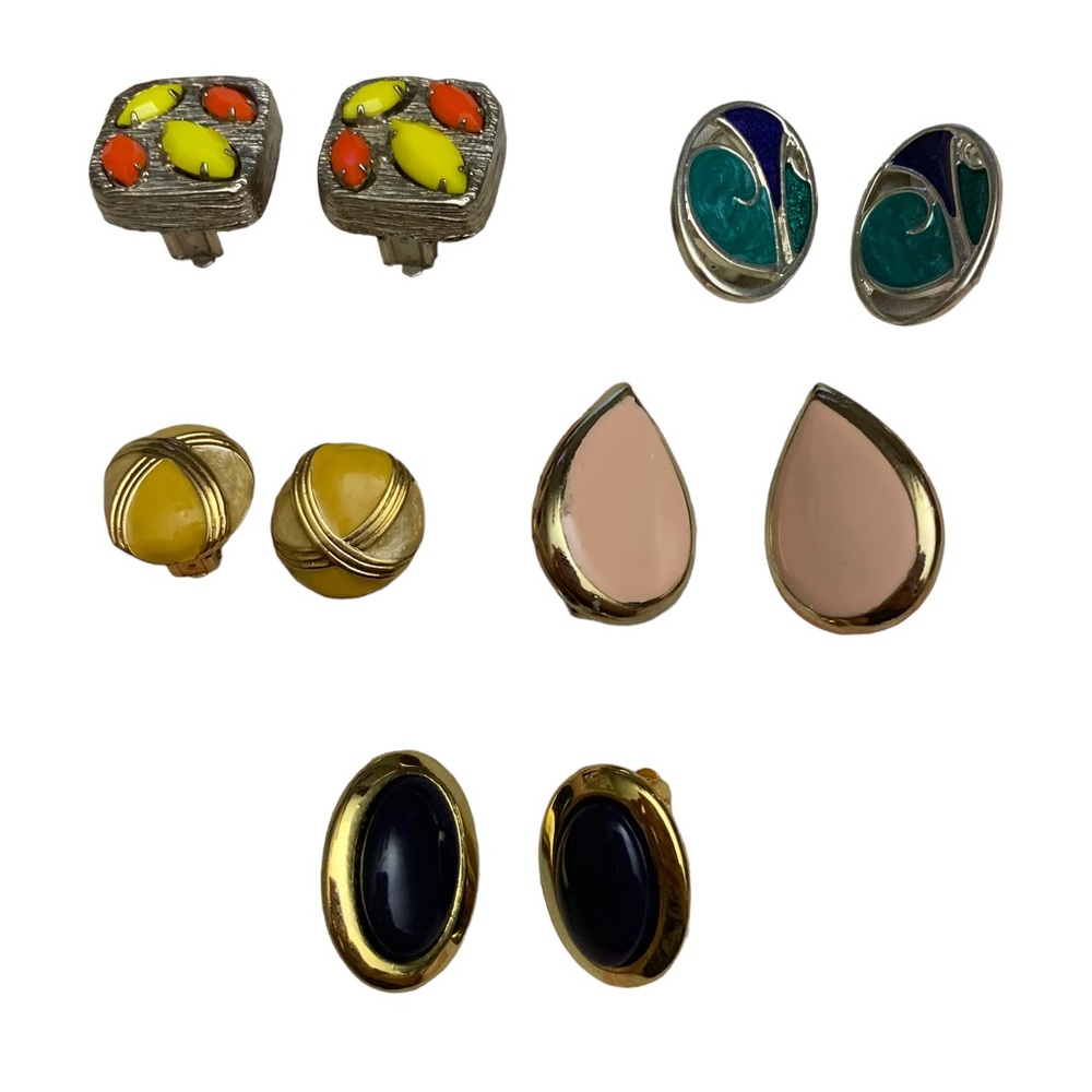Vintage Clip On Earring Bundle